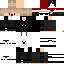 Black skin: raw texture render
