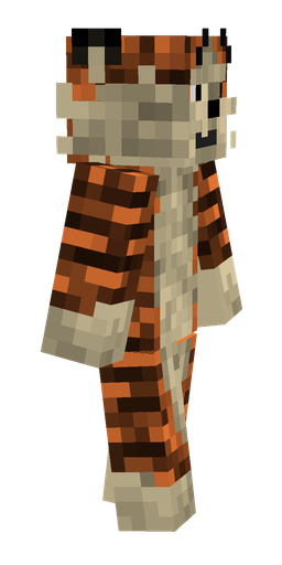 Brown skin: body, right side render