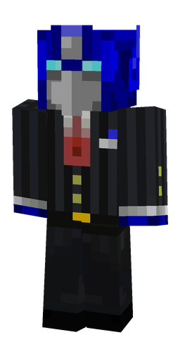 Black skin: body, front render
