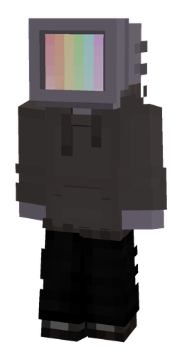 Black skin: body, front render