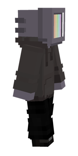 Black skin: body, right side render