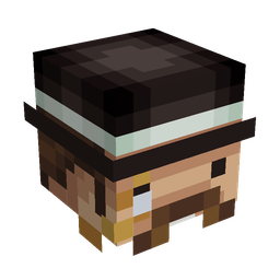 Black skin: head render