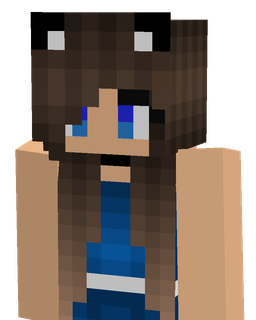 Blue skin: bust render