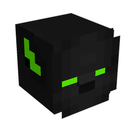 Black skin: head render