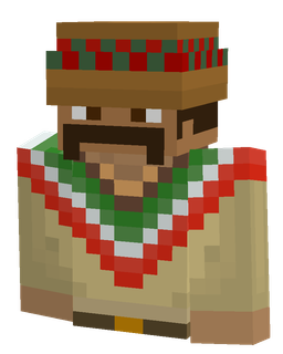 Blue skin: bust render