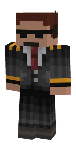Black skin: body, front render
