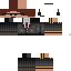 Black skin: raw texture render