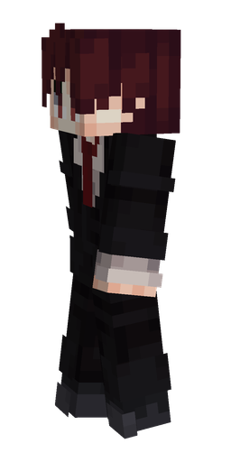Black skin: body, left side render