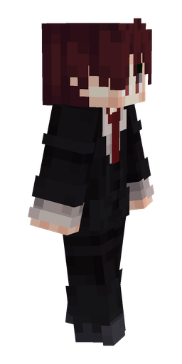 Black skin: body, right side render