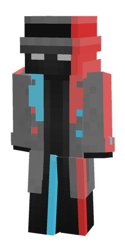 Black skin: body, front render