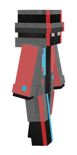Black skin: body, right side render