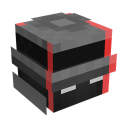 Black skin: head render