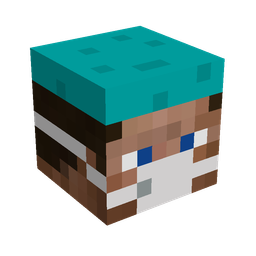 Blue skin: head render