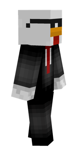 Black skin: body, right side render