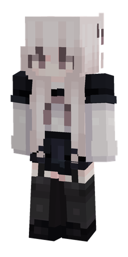 Black skin: body, front render