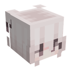 Black skin: head render