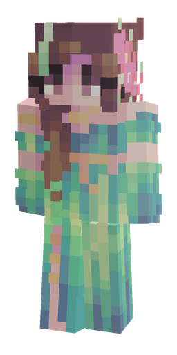 Blue skin: body, front render