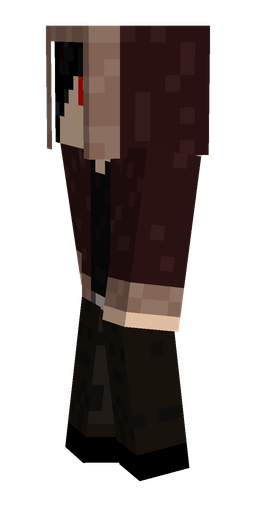 Black skin: body, left side render