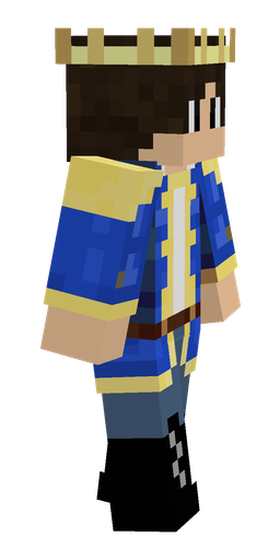 Black skin: body, right side render