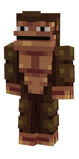 Black skin: body, front render