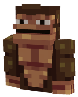 Black skin: bust render