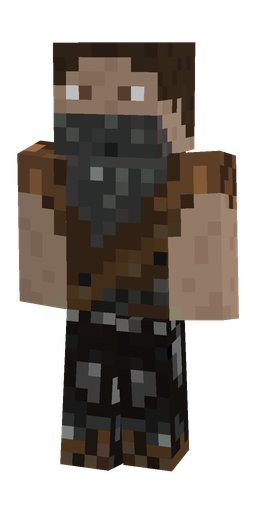 Black skin: body, front render