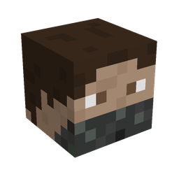 Black skin: head render