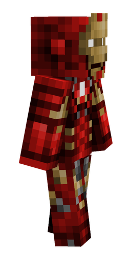 Black skin: body, right side render