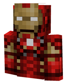 Black skin: bust render