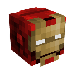Black skin: head render