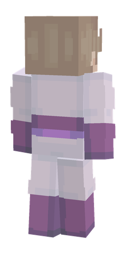 Orange skin: body, back render