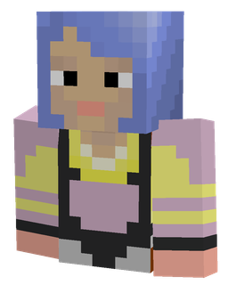 Blue skin: bust render