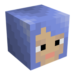 Blue skin: head render