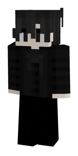 Black skin: body, front render