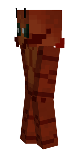 Orange skin: body, left side render