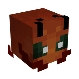 Orange skin: head render