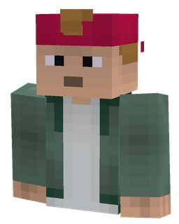 Blue skin: bust render
