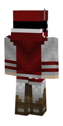 Brown skin: body, back render