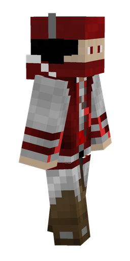 Brown skin: body, right side render