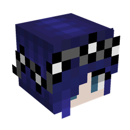 Black skin: head render