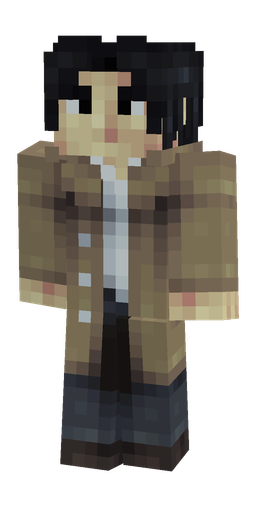 Black skin: body, front render