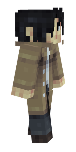 Black skin: body, right side render