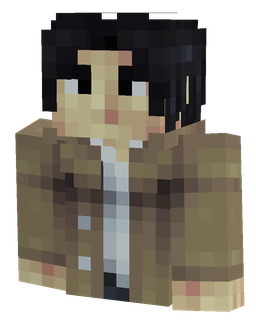 Black skin: bust render