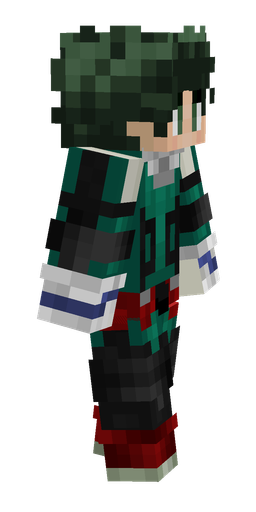Black skin: body, right side render