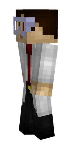 Black skin: body, left side render