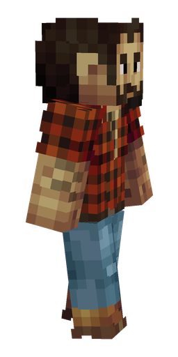 Blue skin: body, right side render
