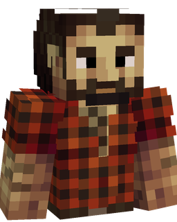 Blue skin: bust render