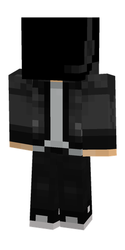 Black skin: body, front render