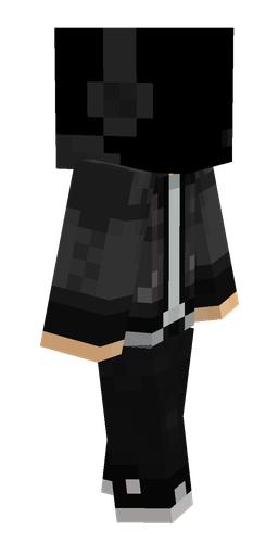 Black skin: body, right side render