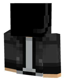 Black skin: bust render